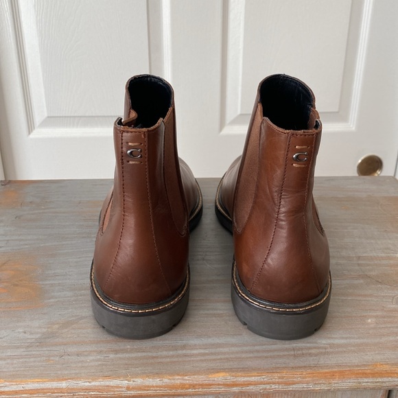 Coach Brown Chelsea Boots - Picture 3 of 6